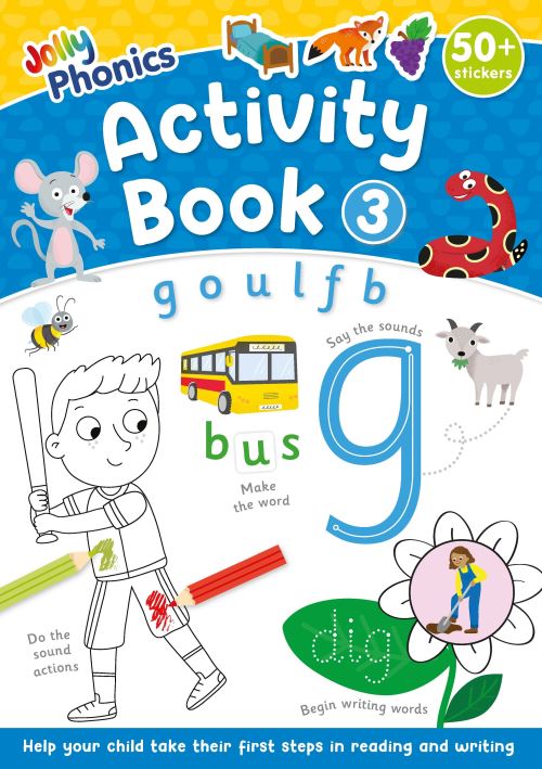 Jolly Phonics Activity Book 3