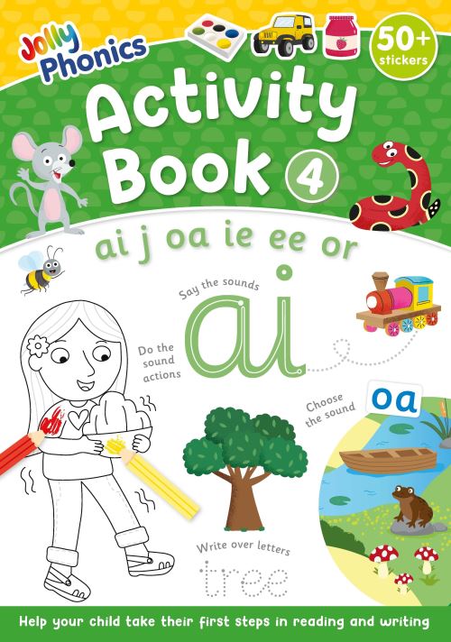 Jolly Phonics Activity Book 4
