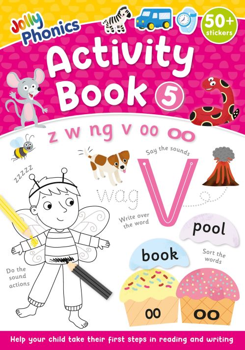 Jolly Phonics Activity Book 5
