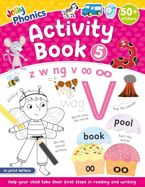 Jolly Phonics Activity Book 5