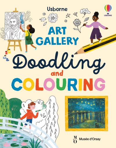 Art Gallery Doodling and Colouring