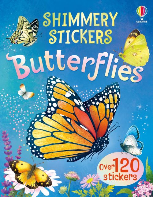 Shimmery Stickers Butterflies