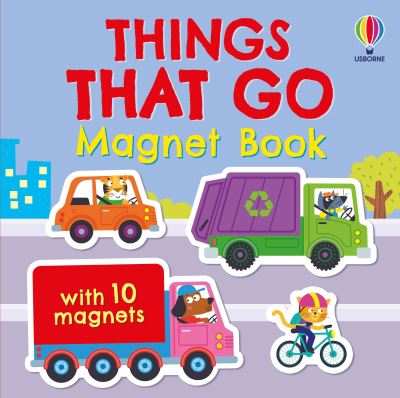 Things That Go Magnet Book