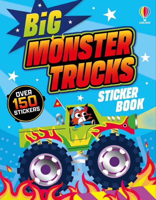 Big Monster Trucks Sticker Book