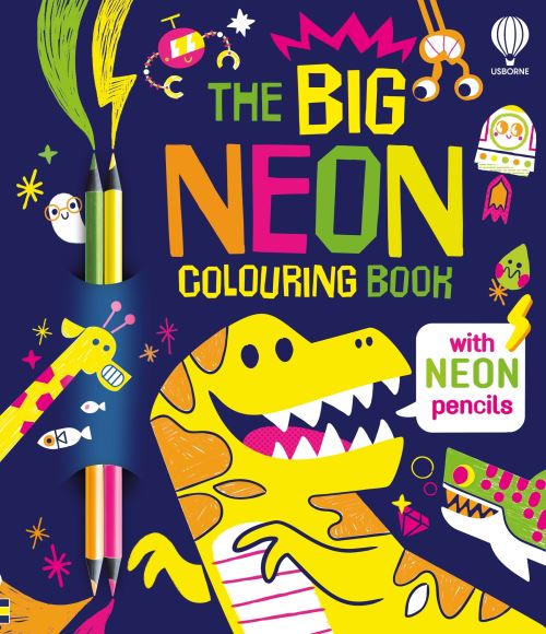 The Big NEON Colouring Book