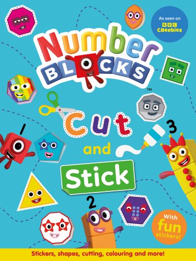 Numberblocks Cut and Stick Book