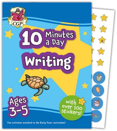 10 Minutes a Day Writing for Ages 3-5 (With Over 100 Stickers)