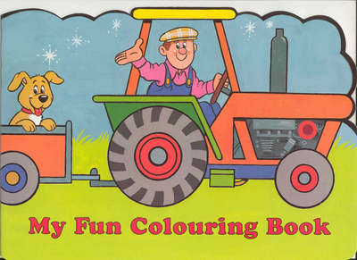 My First Copy Colouring - Playtime Tractor