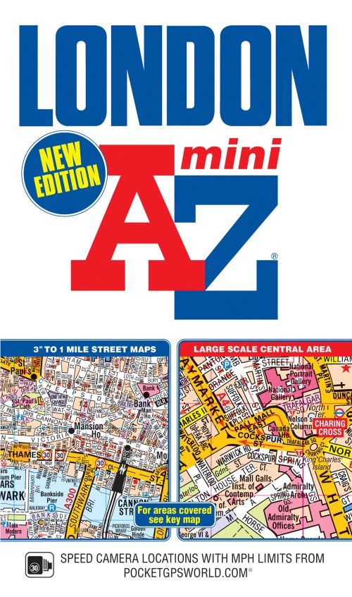 London Mini A-Z Street Atlas (Paperback)