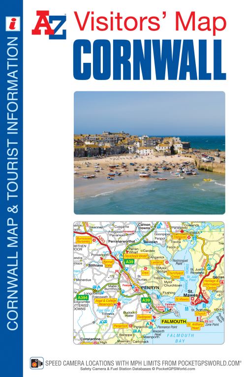 Cornwall A-Z Visitors' Map