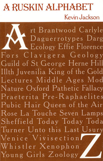 A Ruskin Alphabet
