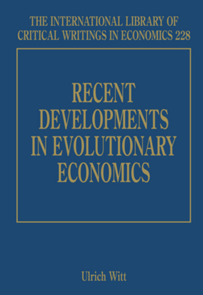Recent Developments in Evolutionary Economics