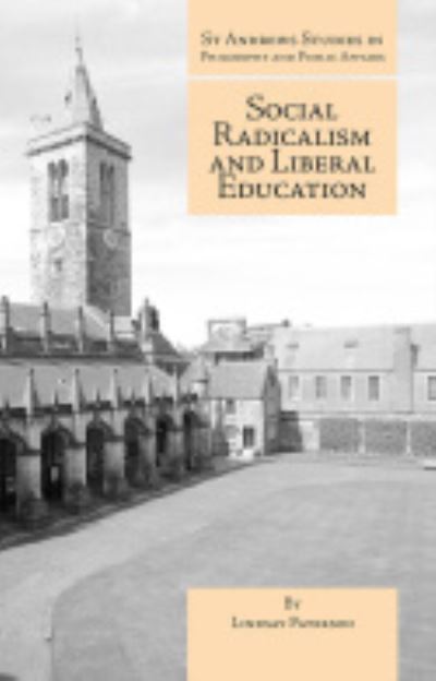 Social Radicalism and Liberal Education