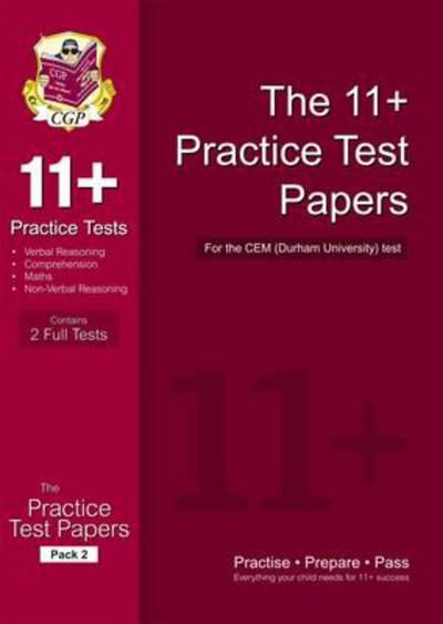 11+ Practice Papers for the CEM Test - Pack 2