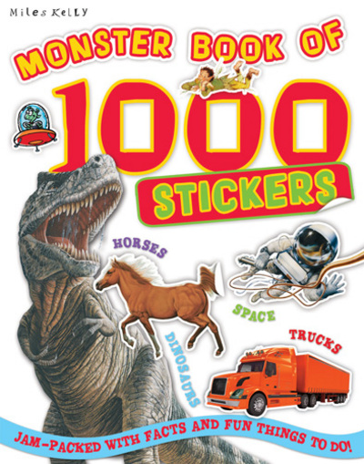 Monster Book of 1000 Stickers