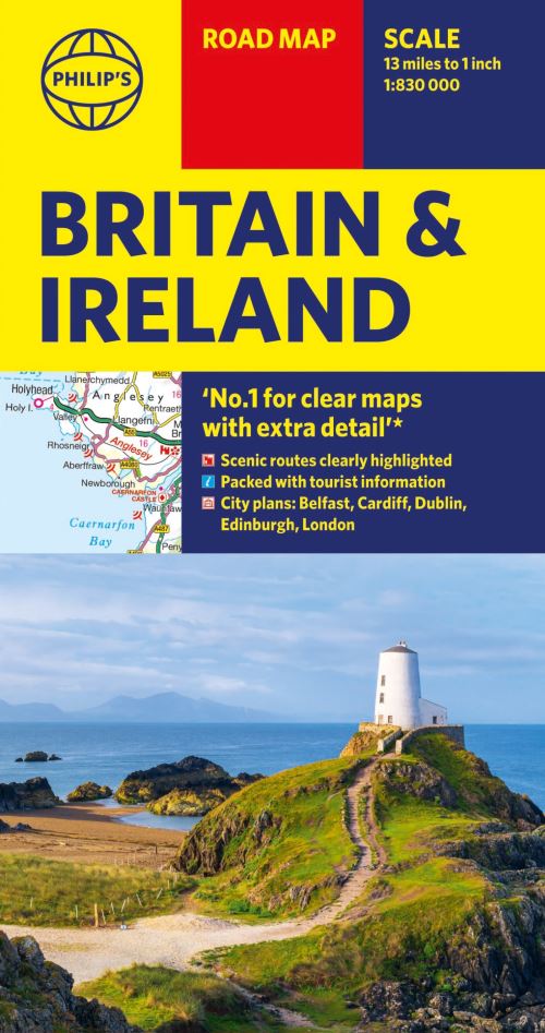 Philip's Britain and Ireland Road Map