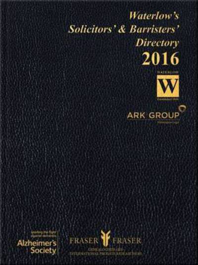Waterlow's Solicitors' & Barristers' Directory 2016