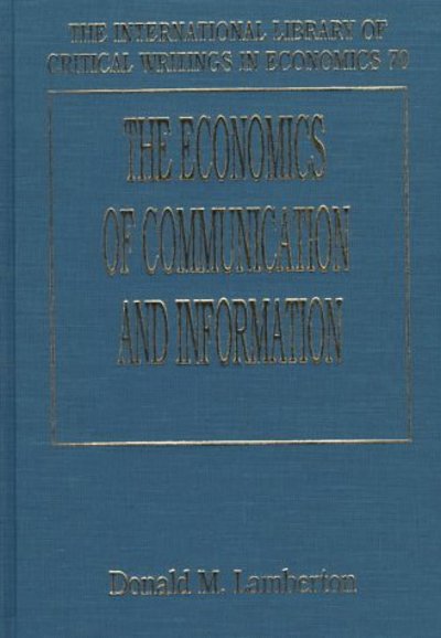 The Economics of Communication and Information