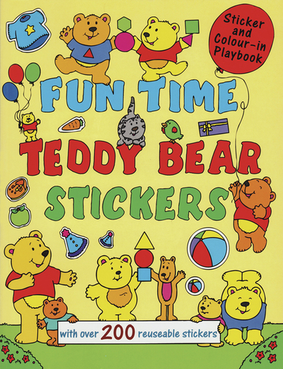 Fun Time Teddy Bear Stickers
