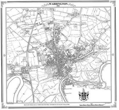 Map of Warrington 1844