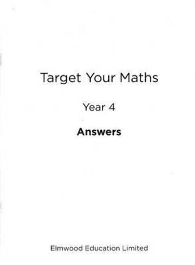 Target Your Maths. Year 4 Answers