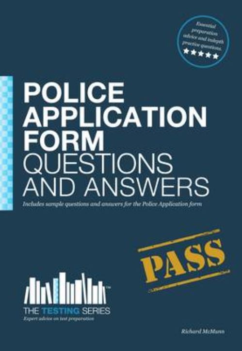Police Officer Application Form