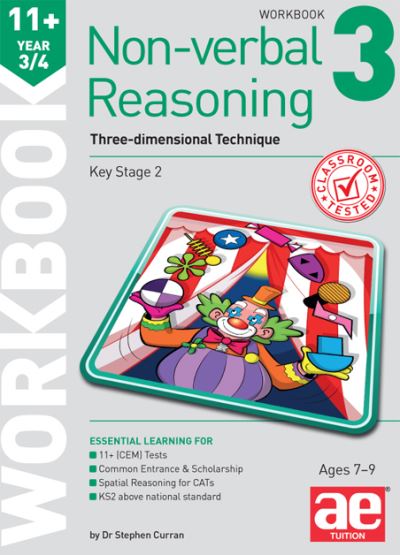 11+ Nonverbal Reasoning Year 3/4 Workbook 3