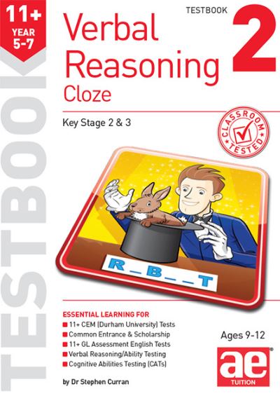 11+ Verbal Reasoning Year 57 Cloze Testbook 2