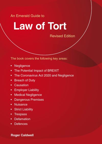 Guide to the Law of Tort