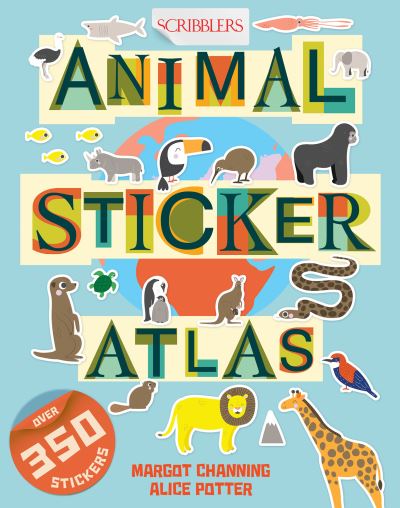 Scribblers Animal Sticker Atlas