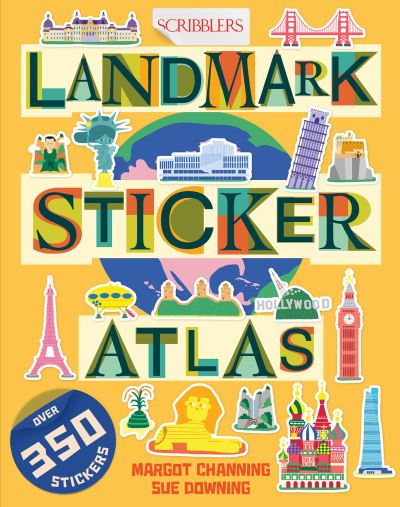 Scribblers Landmark Sticker Atlas