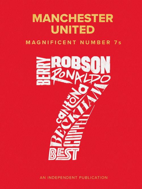 Manchester United Magnificent Number 7S