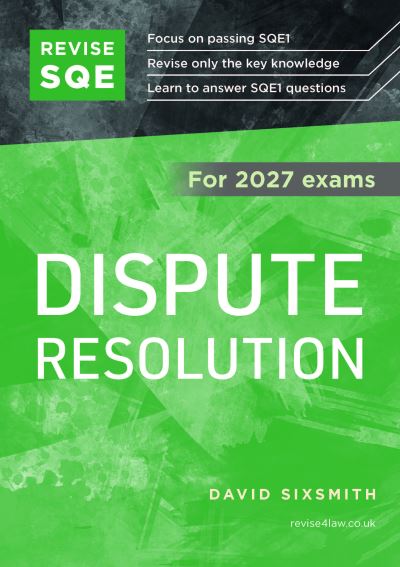 Dispute Resolution