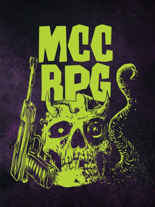 Mutant Crawl Classics Core Rulebook - Foil Demon Skull Edition