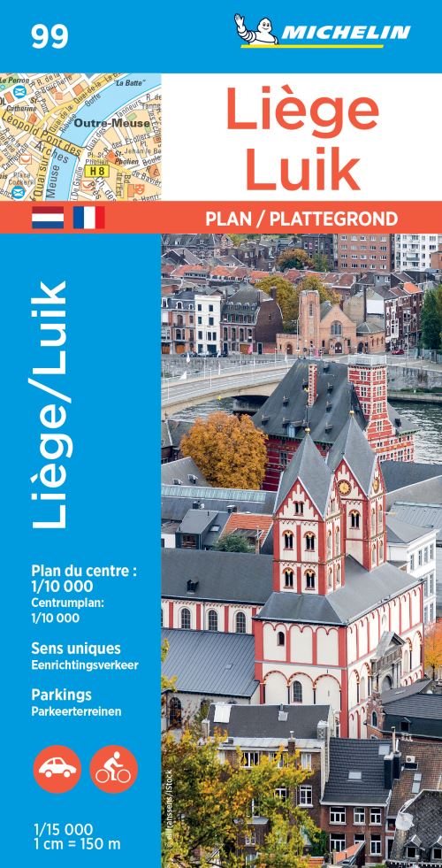 Liege - Michelin City Plan 99