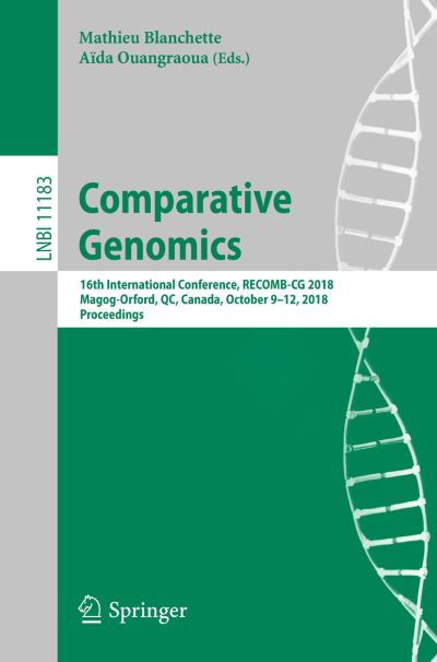 Comparative Genomics Lecture Notes in Bioinformatics