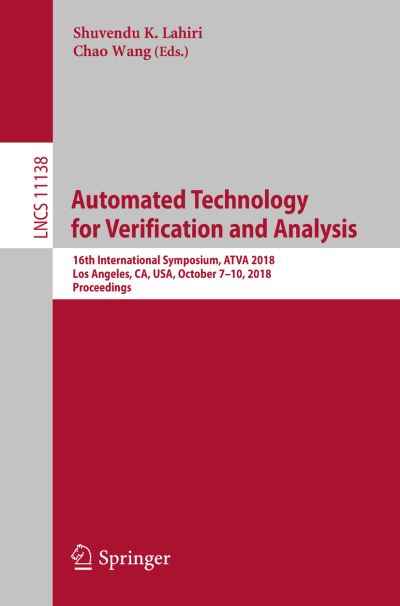 Automated Technology for Verification and Analysis Programming and Software Engineering