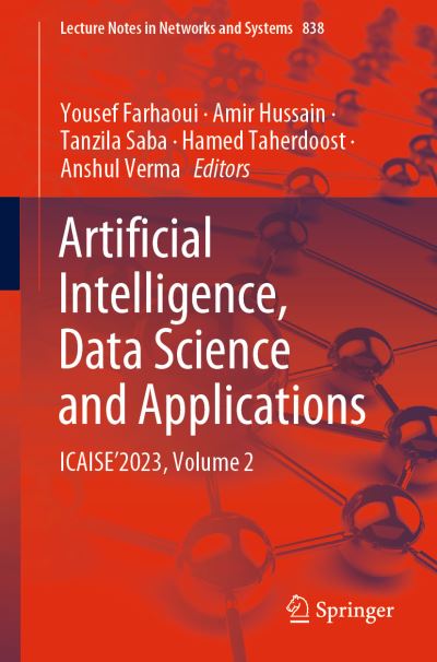 Artificial Intelligence, Data Science and Applications Vol. 2