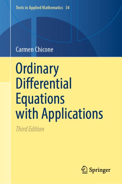 Ordinary Differential Equations With Applications