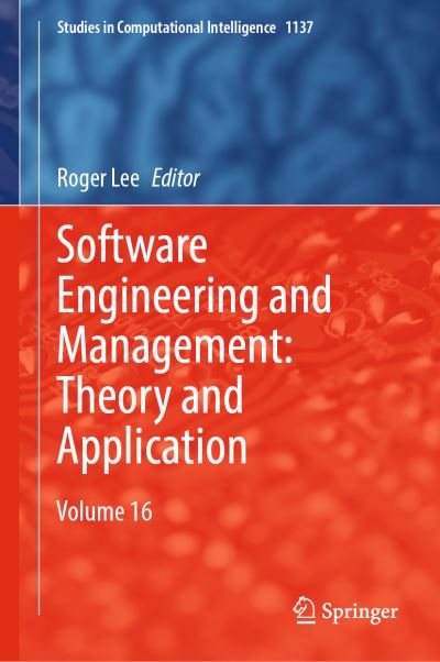 Software Engineering and Management Volume 16