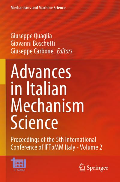 Advances in Italian Mechanism Science Volume 2
