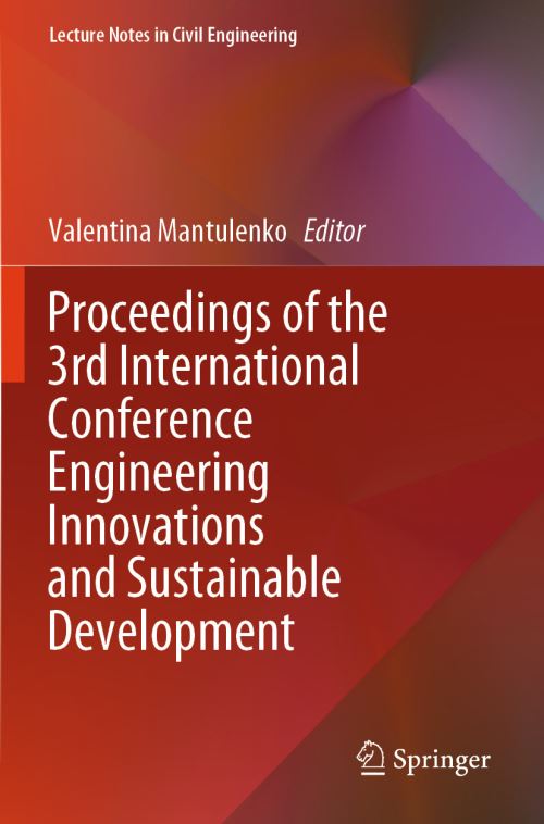 Proceedings of the 3rd International Conference Engineering Innovations and Sustainable Development