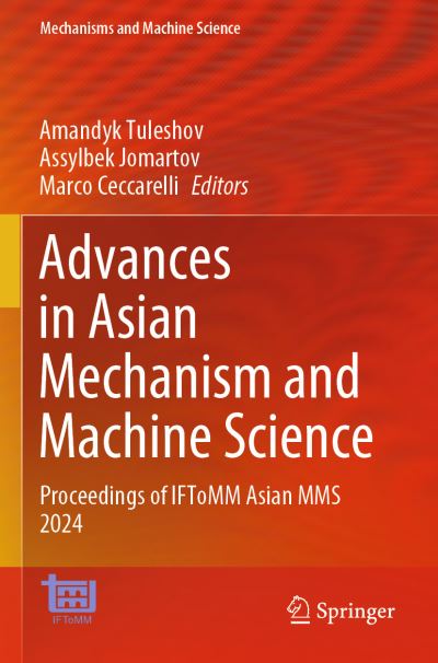 Advances in Asian Mechanism and Machine Science