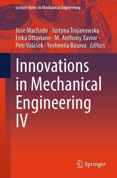 Innovations in Mechanical Engineering IV