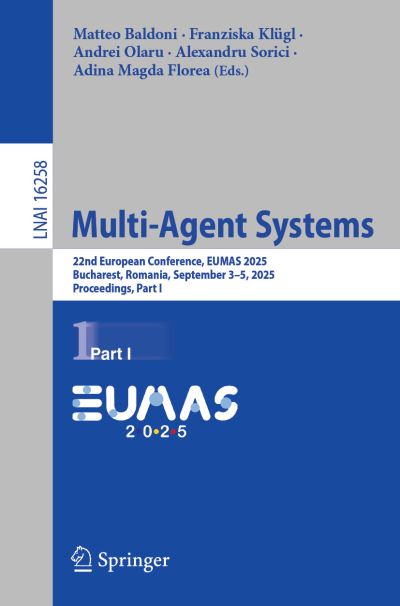 Multi-Agent Systems Part I