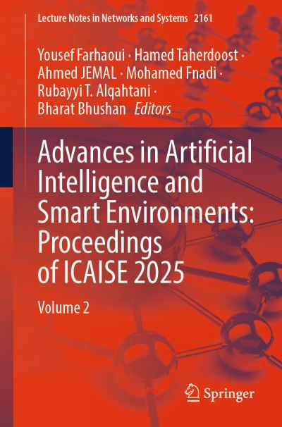 Advances in Artificial Intelligence and Smart Environments Volume 2