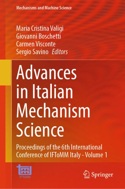 Advances in Italian Mechanism Science Volume 1