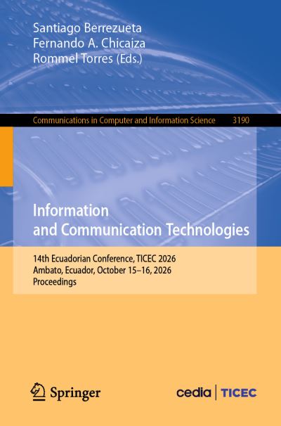 Information and Communication Technologies