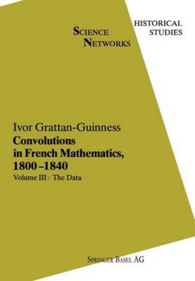 Convolutions in French Mathematics, 1800-1840