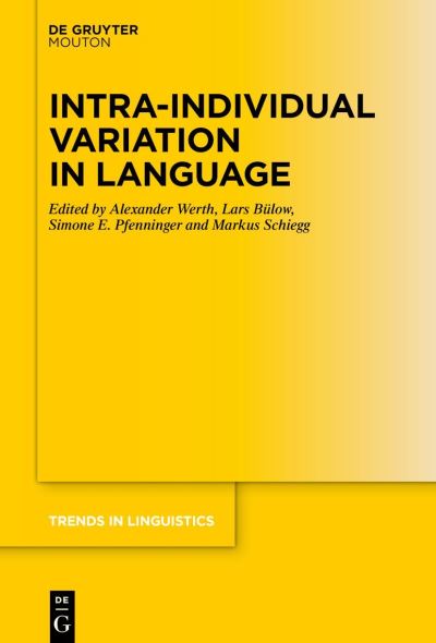 Intra-Individual Variation in Language